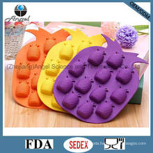 Hot Sale Silicone Fruit Ice Mold Cube Tray Chocolate Tool Si06